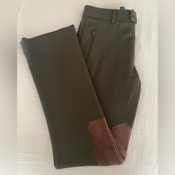 Ralph Lauren - Wool and Suede Pants - Picture 2 of 10
